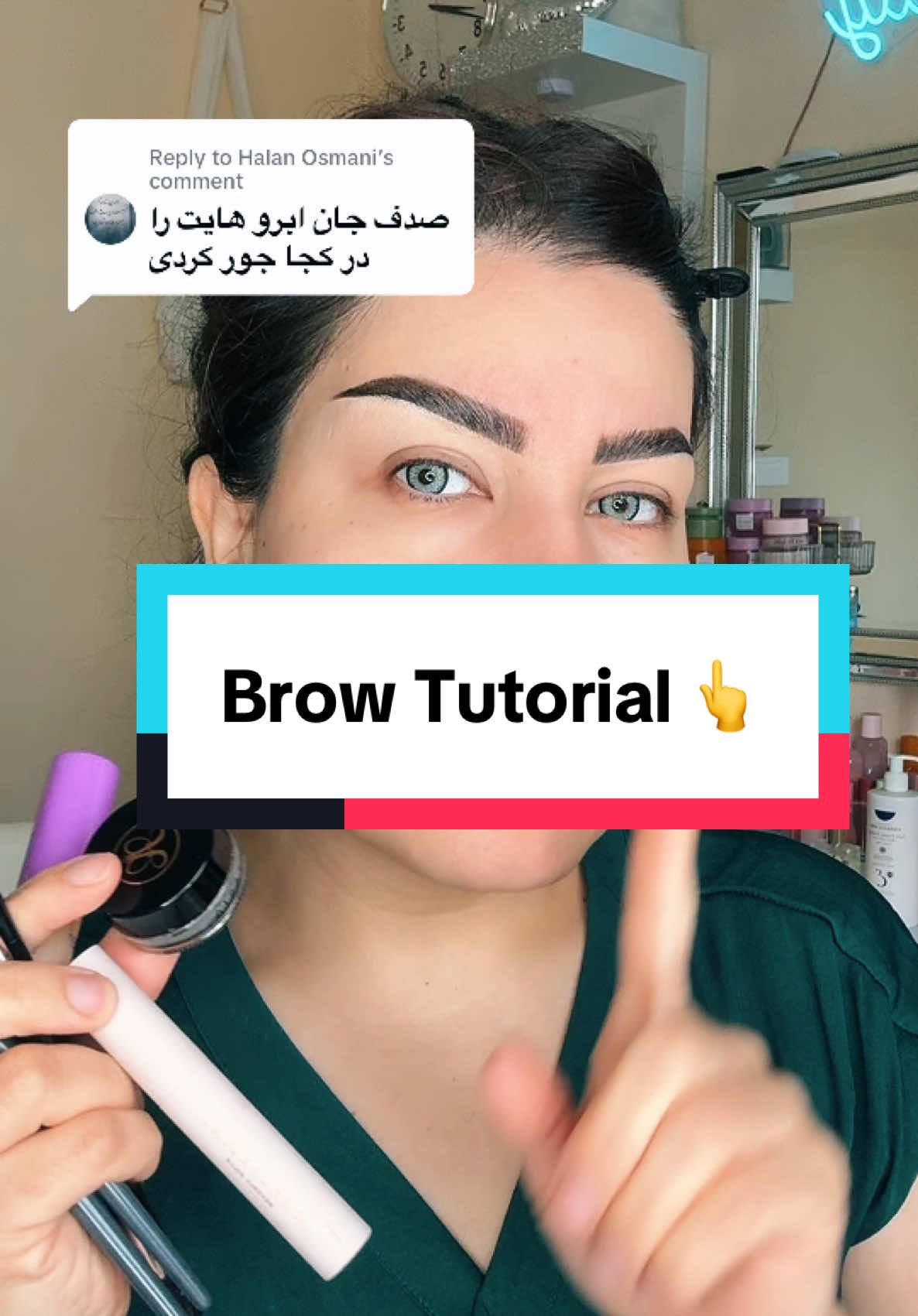 Replying to @Halan Osmani Brow tutorial using my favorite brow products from @Anastasia Beverly Hills 🥰 #brow #brows #makeup #beauty 