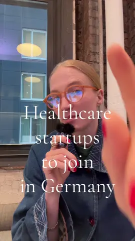 Heathtech startups to join in Germany @Diana zur Löwen is also an Angel in one of these:) #healthtech #startup #hiring #jobsearch #Tech #healthcarejobs #artificialintelligence #germanyjobs #careeradvice 