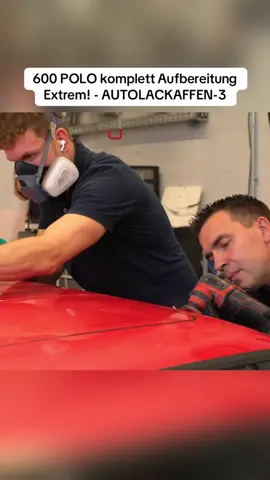 600 POLO komplett Aufbereitung Extrem! - AUTOLACKAFFEN-3