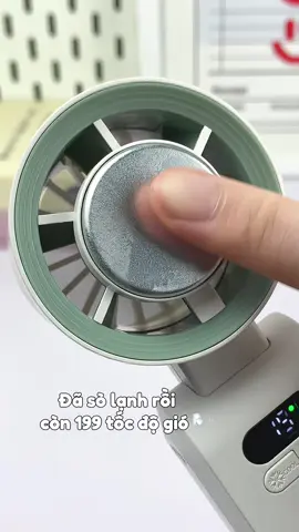 Quạt gì mà tận 199 tốc độ gió luônn #xuhuong #viral #quatminicamtay #quatcamtay #quatsolanh #softvietnam