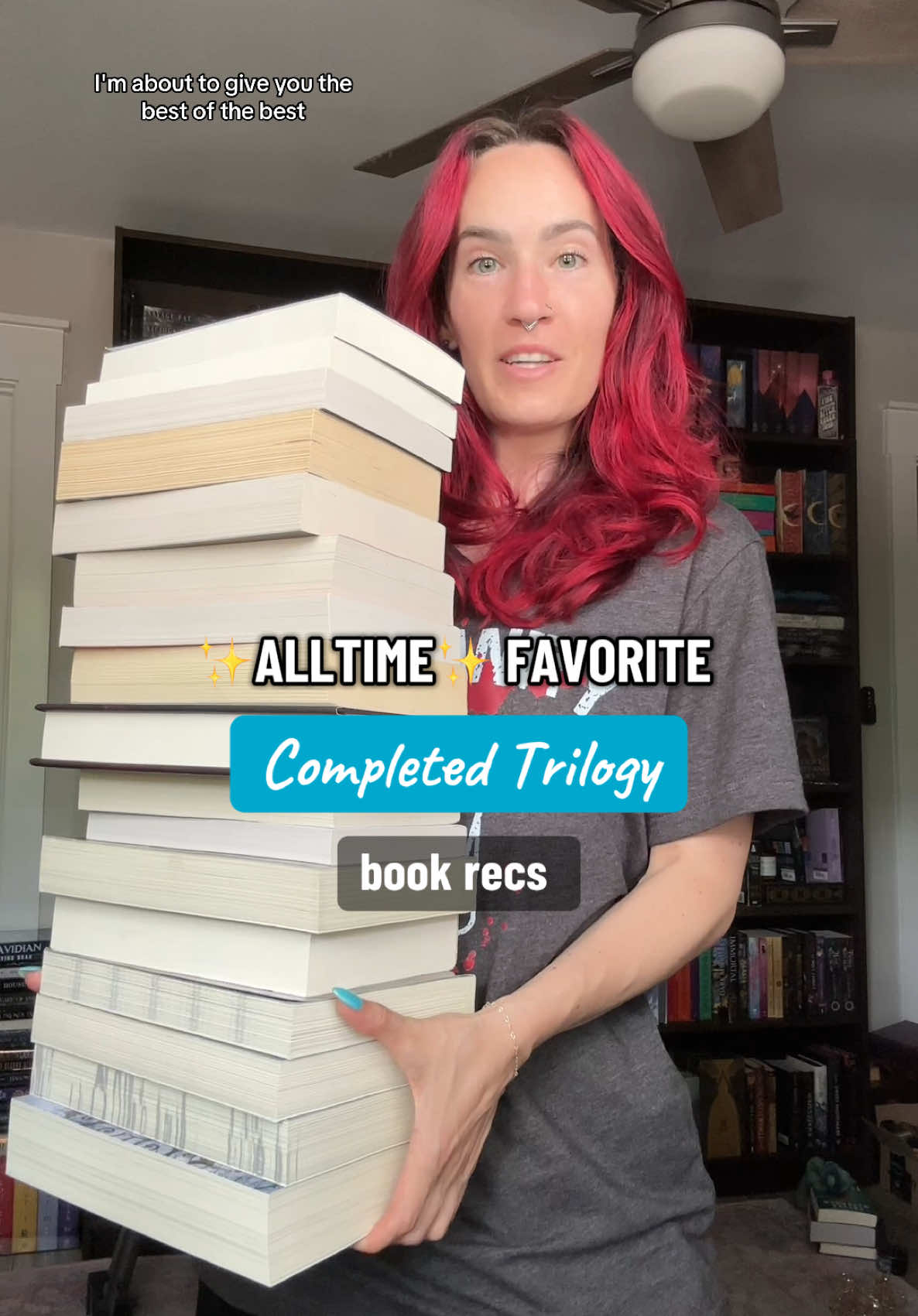 Sit down these are the best EVER fantasy, romance and Dystopian completed trilogies!!! Take notes. #bookrecs #bookrecommendations #fantasybooktok #dystopianbooks #romantasy #bestbooks 