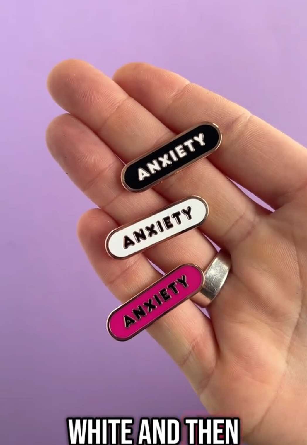 All of the Accessibility Plaques we currently have available for the Pride Pals! If you don’t know what the Pride Pals are they are a series of interchangeable enamel pins where you can pick your Pal, your Pride Flag, Pronouns, Accessibility, and Personality plaques to create your own custom set of enamel pins just for you! Accessiblity Plaques can help you verbally communicate that you might need some accommodations. They’re also a great way to meet and connect with other people in your community! Accessibility Plaques are our newest option and we’re looking to add more new choices soon! Let us know in the comments what additions you’d like to see! #adhd #accessibility #anxiety #disability #autism #neurodivergent #deaf #blind 
