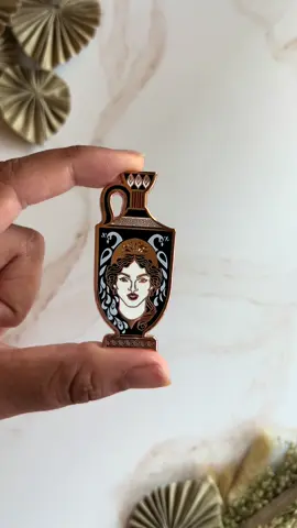 We received some of the pins for our ancient Greek inspired series 🏺Vessels of the gods! 🏺Still waiting on a few more pin. We were so excited and had to share.  ##hera##Athena##ancientrome#a#ancientgreecem#mythologyg#greekmythologyP#Poseidona#artemish#hermesa#apolloa#ancienthistorym#mythologytiktokp#pantheong#greekgodsp#peganw#witchtok