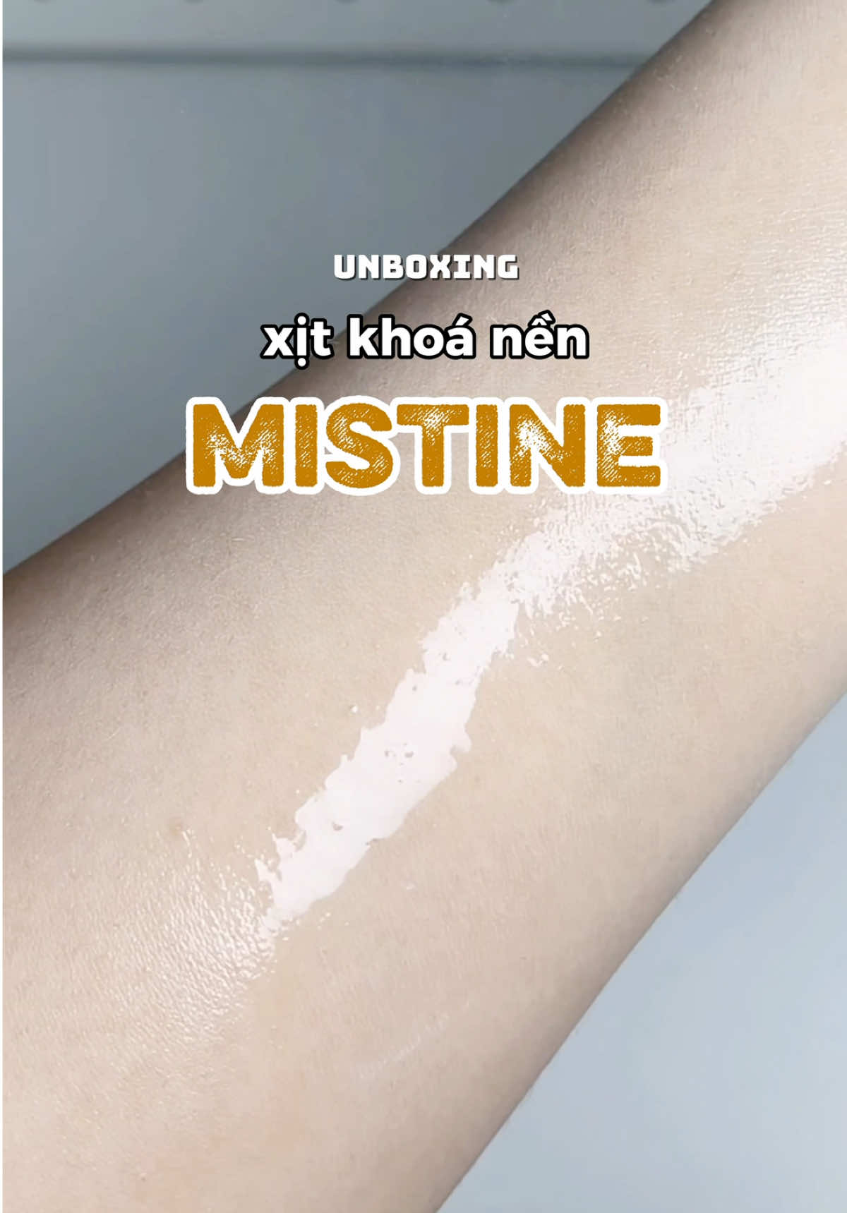 Xịt khoá make up Mistine #unboxing #xitkhoanen #xitkhoamakeup #mistine #mistinevn #xitkhoamakeupmistine #makeup #reviewlamdep #xuhuong #LearnOnTikTok #fypage #fypシ゚ 