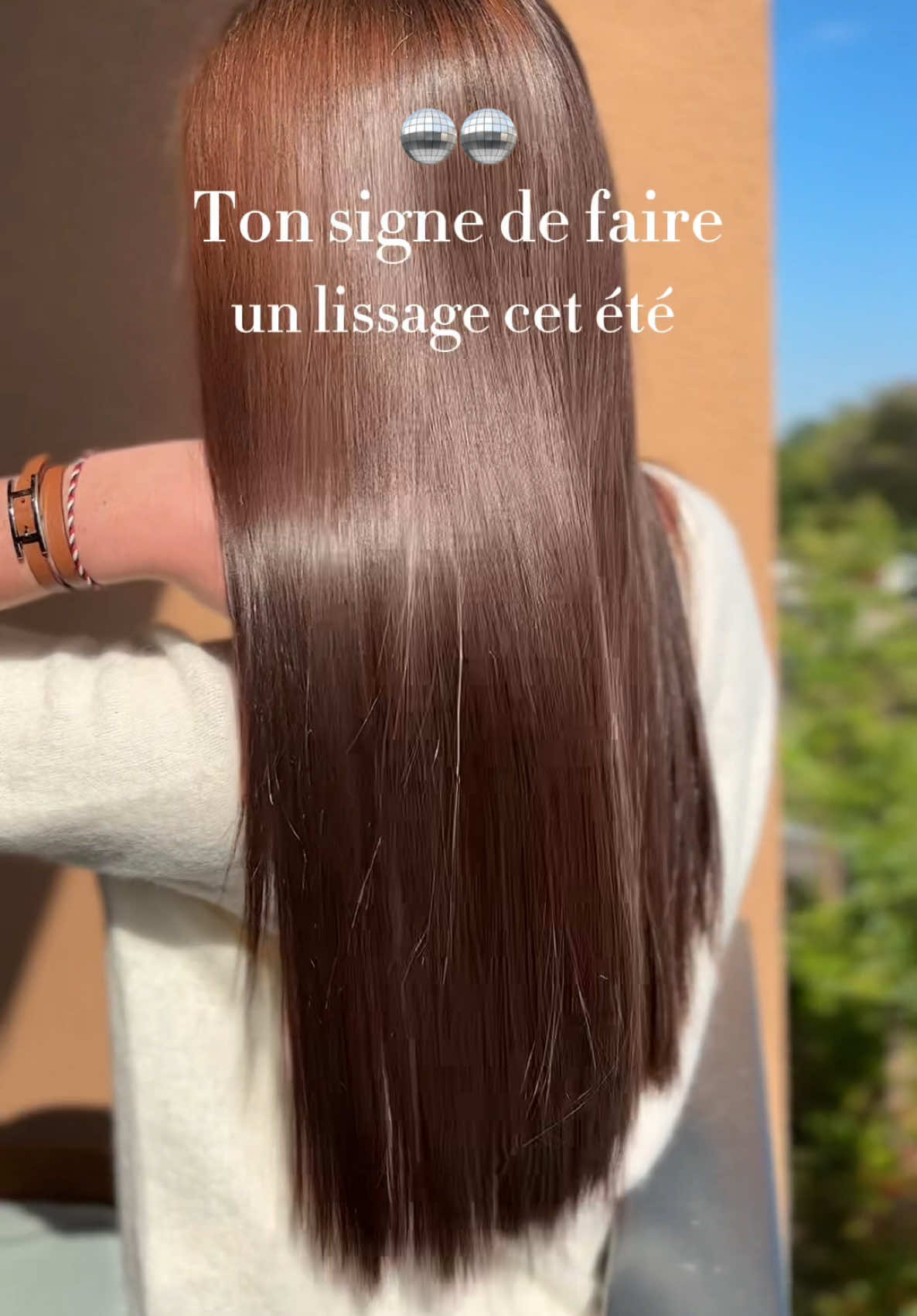 Un lissage pour des cheveux lisses, brillants et souples pour 6 à 8 mois 🫧 La tranquillité d’esprit pour tout l’été 🪩 #hairtok #lissage #lissagemontpellier #lissagebresilien 