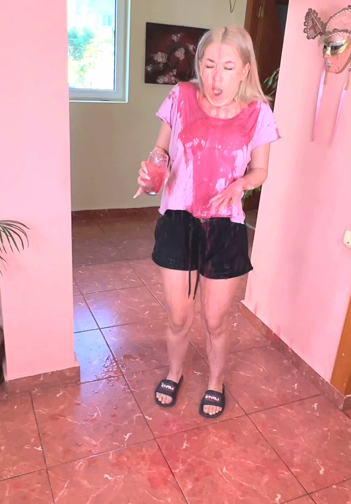 This prank went too far 😂 @alexissfeather 