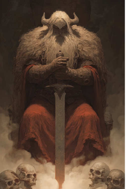 Deep beneath the roots of Yggdrasil, the dwarves forge what even gods fear to wield. #NorseDwarves #Dvergar #NorseMythology #MasterSmiths #MythicalCraft #VikingLegends #RunesAndSteel #DarkFantasy #NordicLore #ForgedInShadow