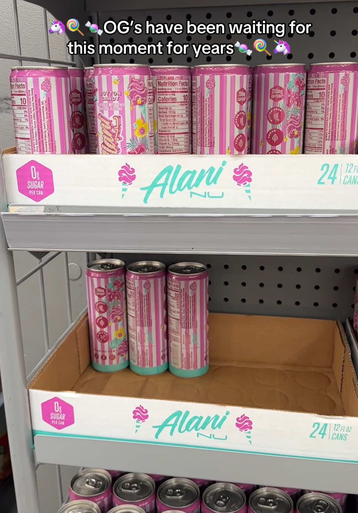 the can, the flavor, it’s ✨perfection✨ @Alani Nutrition #alani #cottoncandyalani 