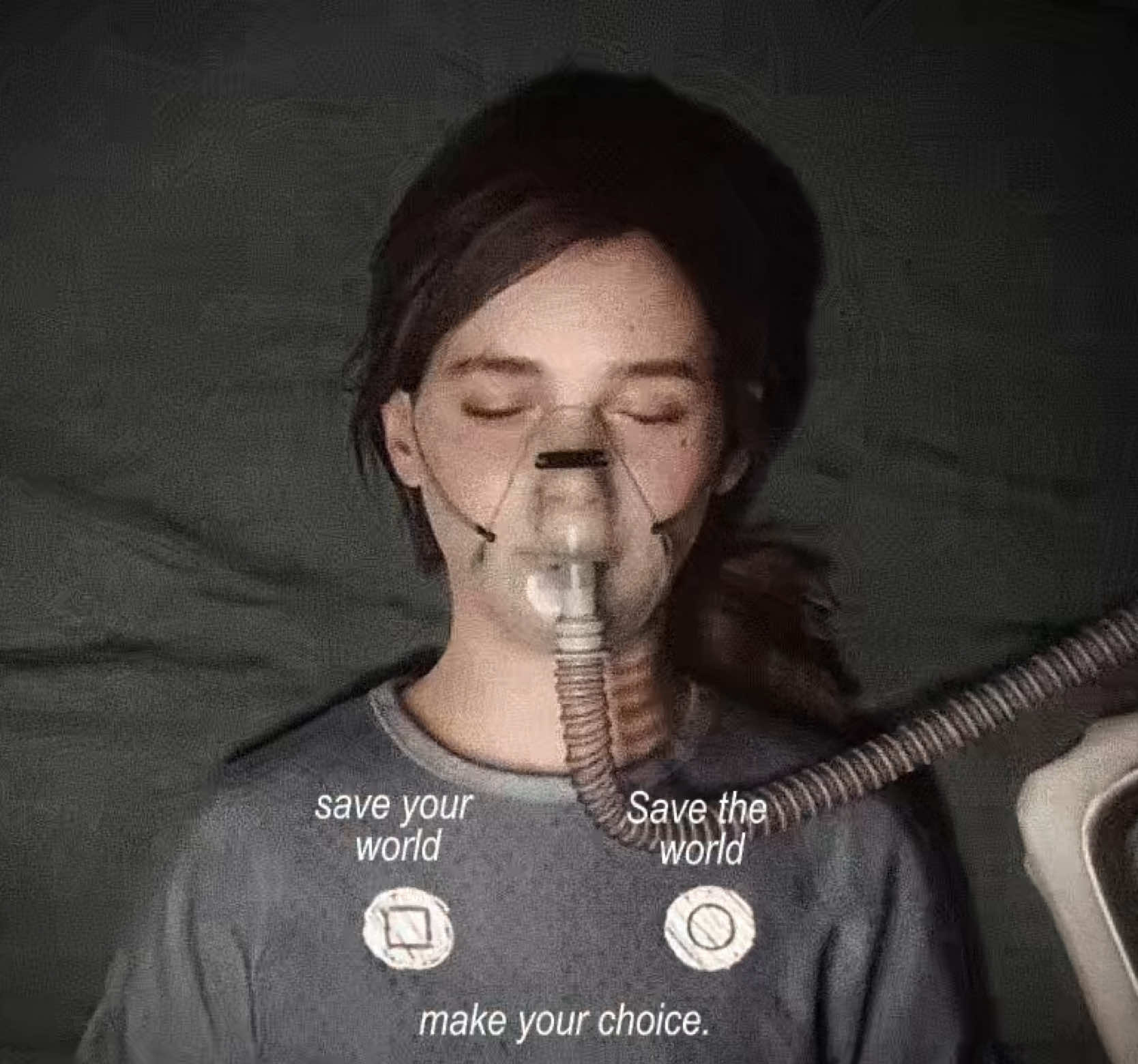Make your choice~ #tlou #thelastofus #tlou2 #thelastofus2 #ellie #elliewilliams #joel #joelmiller #ellietlou #joeltlou #tlouedit #fyp #viral #dontletthisflop #blowup