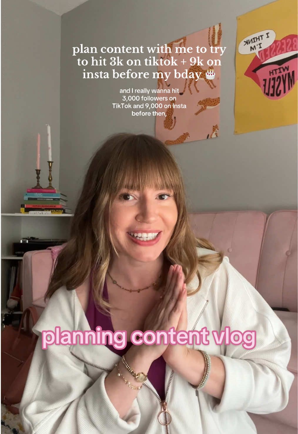my bday is in one week so plan this week’s content with me 🍰 loved seeing @Lindsey Wedgeworth share her content planning so wanted to do something similar 🤸 #contentcreation #Vlog #contentplanning @Notion @Chronicle Books 