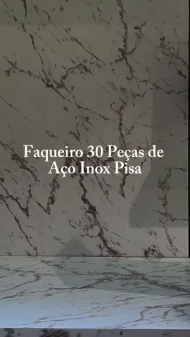 ✨ Sua mesa merece mais do que talheres, ela merece presença. O Faqueiro Pisa da Wolff combina design minimalista, qualidade premium e praticidade para servir com elegância todos os dias. Transforme almoços comuns em momentos memoráveis com 30 peças que impressionam. Salve para se inspirar, compartilhe com quem valoriza cada detalhe. Refeições especiais começam com escolhas inteligentes. #MesaPostaElegante #FaqueiroWolff #DesignMinimalista #DetalhesQueEncantam #WolffDesign #MesaComEstilo #RefeiçãoComCharme #CasaBemPosta #FaqueiroInox #CozinhaAtemporal