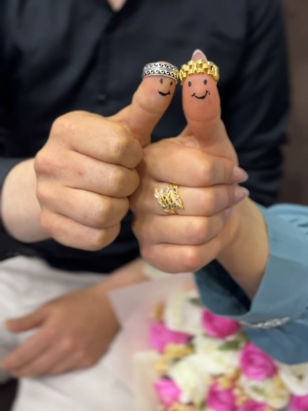 يا سعدهُ من كنتِ أنتِ نصيبهُ 🤍 #سمعنا_بقصة_الرجال #حكاية_ناي #خطوبة #حب #fyp #fouryou #explore #اكسبلور 