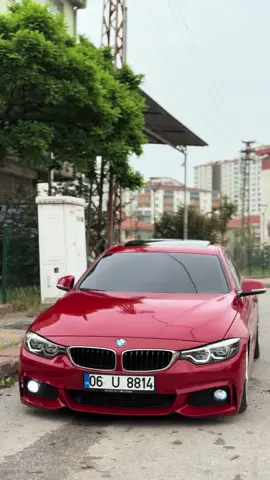 Sana kırmızı çok yakışıyor ❤️#kesfet #ankara #bmw #420d #m4 
