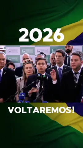 2026 voltaremos! #nicolasferreira #deputados #bolsonaro @Nicolas Presidente 2026 