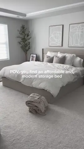Wait... this storage bed is actually on sale right now? 👀🛏️ The hidden storage makes it perfect for small spaces, and the design is giving cozy modern. This video is being shared for promotional purposes or to help others. Original Creator is elainafinegan 🛏️ Hydraulic lift-up bed = major hidden storage ✨ Upholstered frame = soft + stylish 🧳 Perfect for apartment living or guest rooms 🔥 On sale — might not last long! 🔗 Product link in bio and please FOLLOW for more Storage Beds #tiktokmademebuyit #amazonfinds #amazonmusthaves #AmazonFavorites #AmazonFinds2025 #storagebed #smallspaceliving #bedroominspo #modernbedroom #homedecordeals #thebaptisteshop