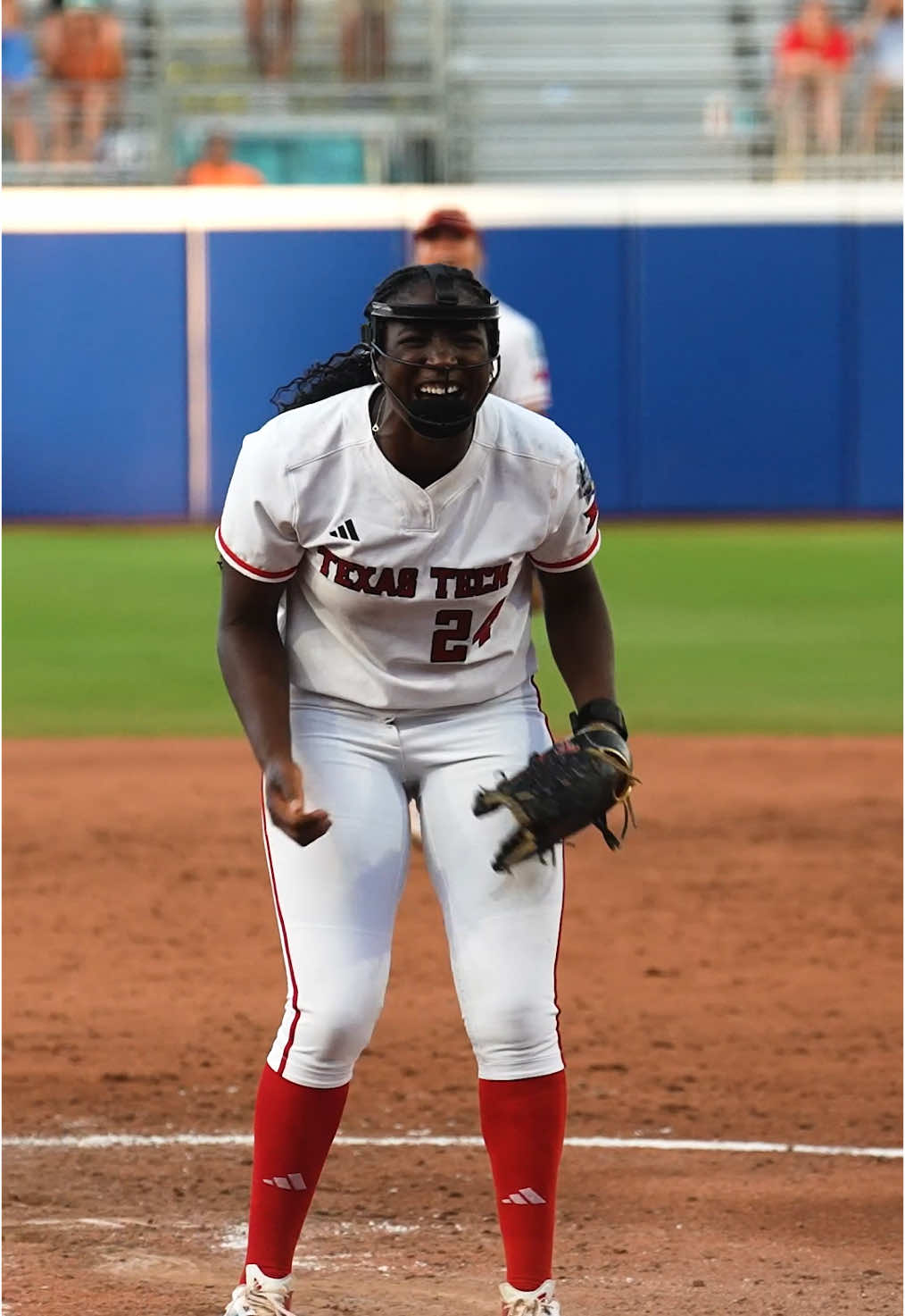 Stompin' to SEMIS 😤 #WCWS #fyp #foryou #softball #texastech #strikeout x @nija.canady 