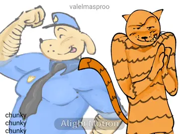 i like em chunky!!! #animacion #dogman #fyp #detey #freaky 