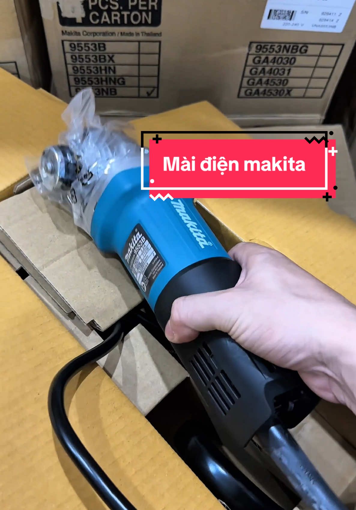 Máy mài makita chính hãng#makita#dienlanh#xuhuong#viral#fyp#nhomkinh#capcut#nghemoc 