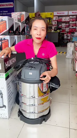 Máy hút bụi công nghiệp HuKan về hàng . G2-HBCN30L mạnh mẽ . #hbcn #hukan #hutbuihukan #hutbuihukan30l #hitbuigiare 