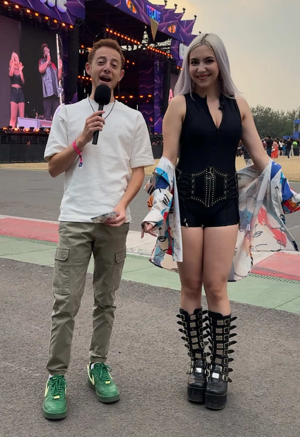 Buscando el mejor outfit del festival con @Fer Jalil 🤔 #outfit #festival #reto #imeduardosacal #ferjalil 