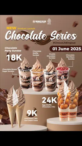 Ada chocolate series apa si di BINGXUE??? 🤩🤩, ni kita tunjukin mulai dari 8k aja udah dapet ic cream cone putarannya lebih banyak 😍😍😍suka bangettt , kita tunggu yah✨✨✨ #bingxueindonesia #bingxue #tanjungpandan #viral #fyp #belitung 