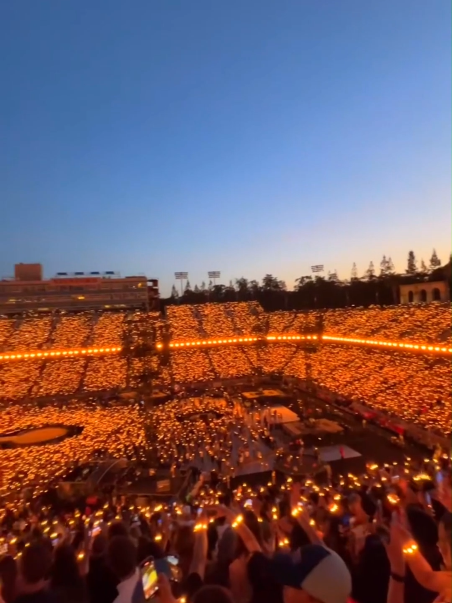 El espectacular momento 