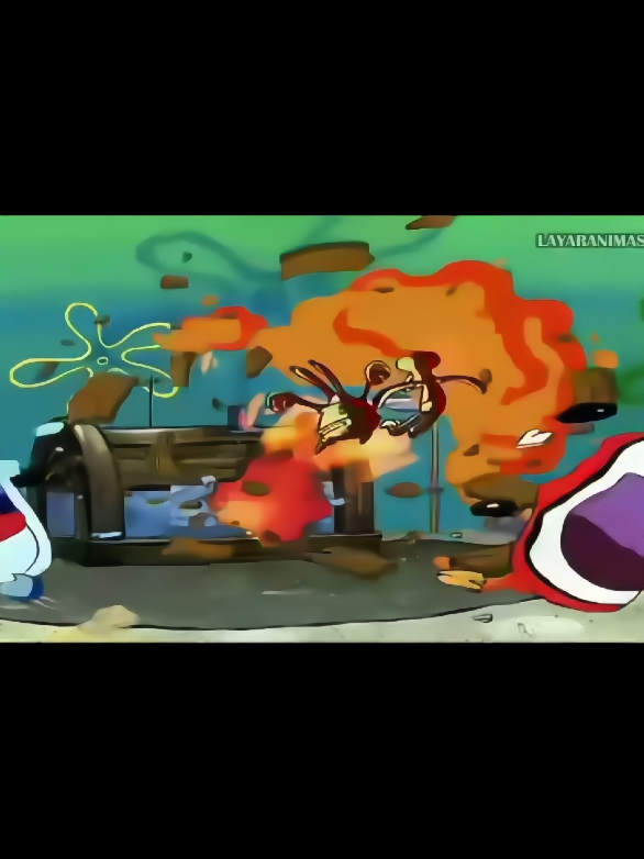 doksli Krusty krab meledak #meme #kartun #spongebob #tuankrab #krustykrab #meledak #disinidibataskotaini #memes #fyp 