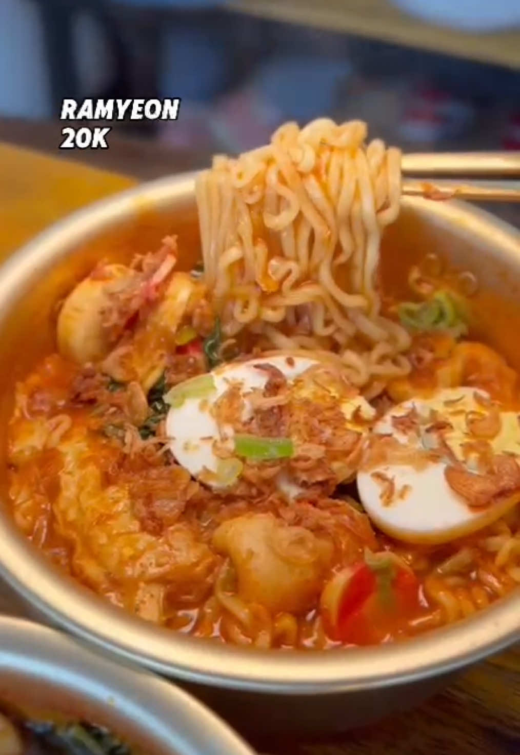 Ramyeon Korea bersertifikat halal pertama di kota Padang  #fypシ゚viral #fyp #ramyeon #drakor #alhamdulillah 