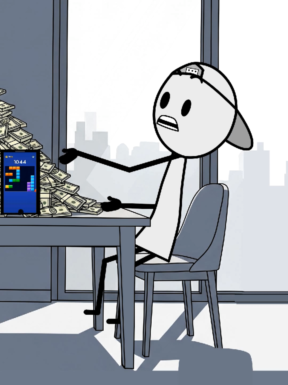 @Kruggarr Movie versus reality😀 #blockblast #hungrystudio #relatable #fyp #humor #funnytiktok #funnytiktok #animation #animationmeme #foryoupage❤️❤️ 