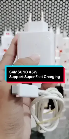 S4MSUNG 45W TIPE C to C #kualitasoriginal #chargersuperfastcharging #hargamurah #fastcharging #chargersuperfastcharging #pengisiandayacepat 