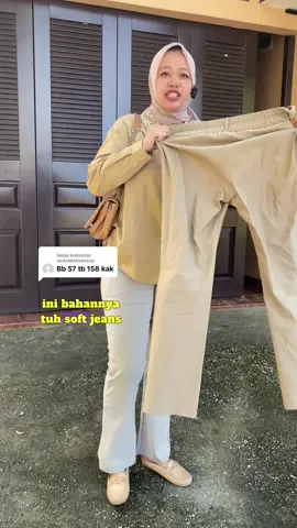 Membalas @dedekkkkkkksnp hai kk, kk bisa ambil ukuran Allsize ya, ini celana Cutbray bahan softjeans nya melar dan streach lembut juga kainnya, celana nya bisa buat kaki jenjang, celana Cutbray panjang gini lagi kekinian juga #celanacutbray #celanapanjangcutbray #cutbraypants #cutbraysoftjeans #cutbraywanita #celanacutbraywanita 