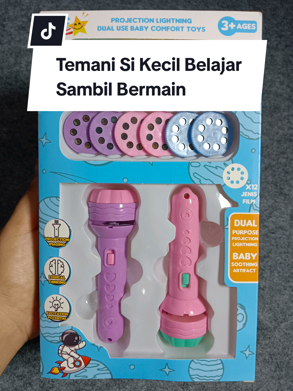 #Guncang66 #senterproyektor #mainananak #mainanedukasi #produkviral #fypシ゚ 