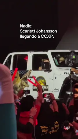 La diferencia es la PRESENTACIÓN 😮‍💨🙌 #scarlettjohansson #jurassicworld #ccxp