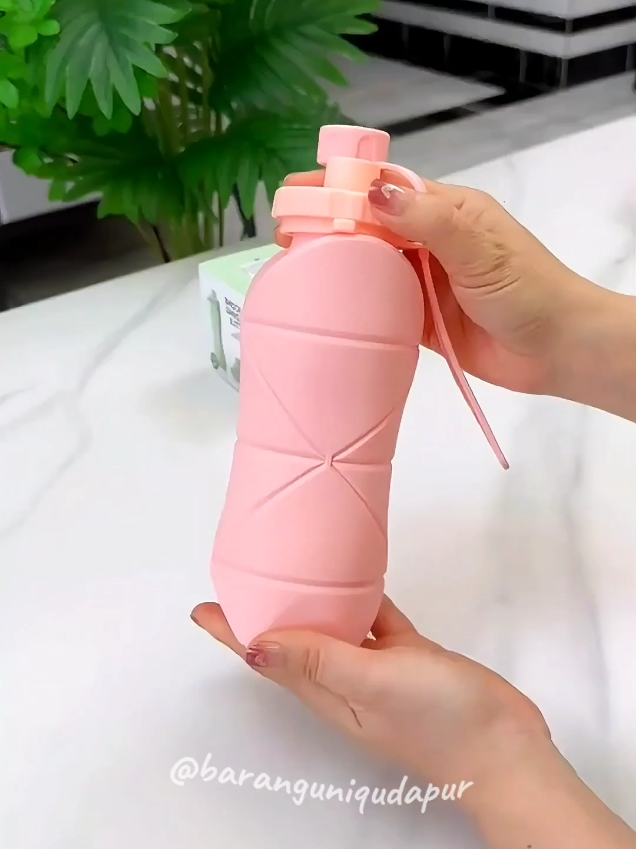 Botol minum lipat silikon 700ml. #botolminum #botolminumviral #botolminumlipat #botollipat #botollipatsilikon 