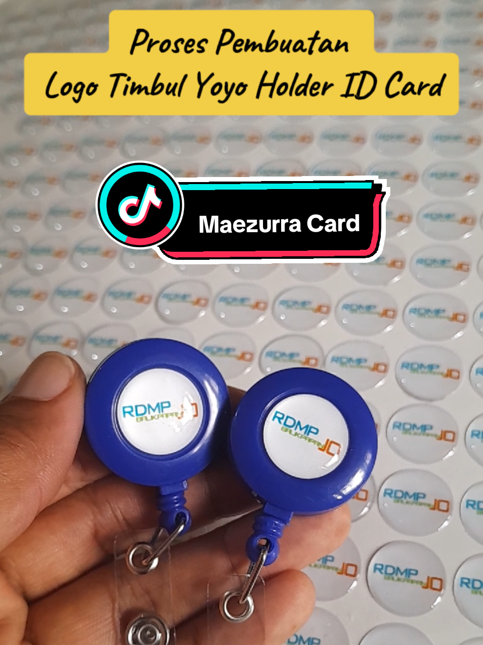 Proses cetak logo timbul yoyo holder id card 600pcs Kitata kerjakan manual tapi hasilnya tetep istimewa. #logotimbul  #resinart  #cetakresin  #DIY #diycraft #diyideas  #diyproject
