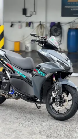 Thank you rs54 spa for making my bike clean 💦 #rs54carspa #aerox #fyp #CapCut  