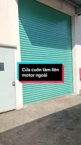 Cửa cuốn tấm liền công nghệ úc Á Châu Door #cuacuon #achaudoor #cuacuontamlien 