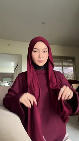 Tutorial hijab pashmina kaos yang nyaman aku pakai saat ini🥹🫶🏻✨