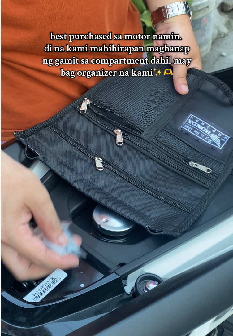 Honda Click 125 - Underseat Organizer #click #click125i #bag #underseatorganizer #underseatbag #affordable #fyppppppppppppppppppppppp #viralvideo #trend 