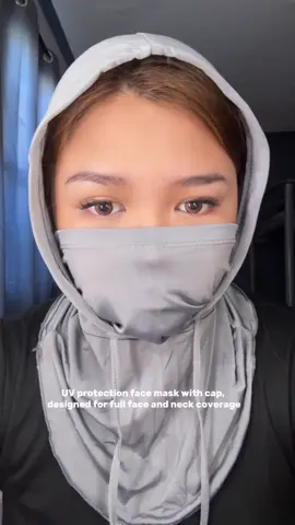 Stay safe under the sun with full-face coverage and breathable ice silk 