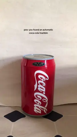 Jadi rajin buang sampah? 🥲 #tempatsampah #cocacola #trashbin #dekorasi  #perabotanrumahtangga #dekorasikamar #dekorasirumah 