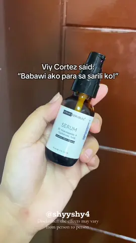 finalIy nakabawi narin ako sa sariIi ko!😍😉 #fyp #dermorepubliq #dermorepubliqserum #dermorepublicniacinamide 
