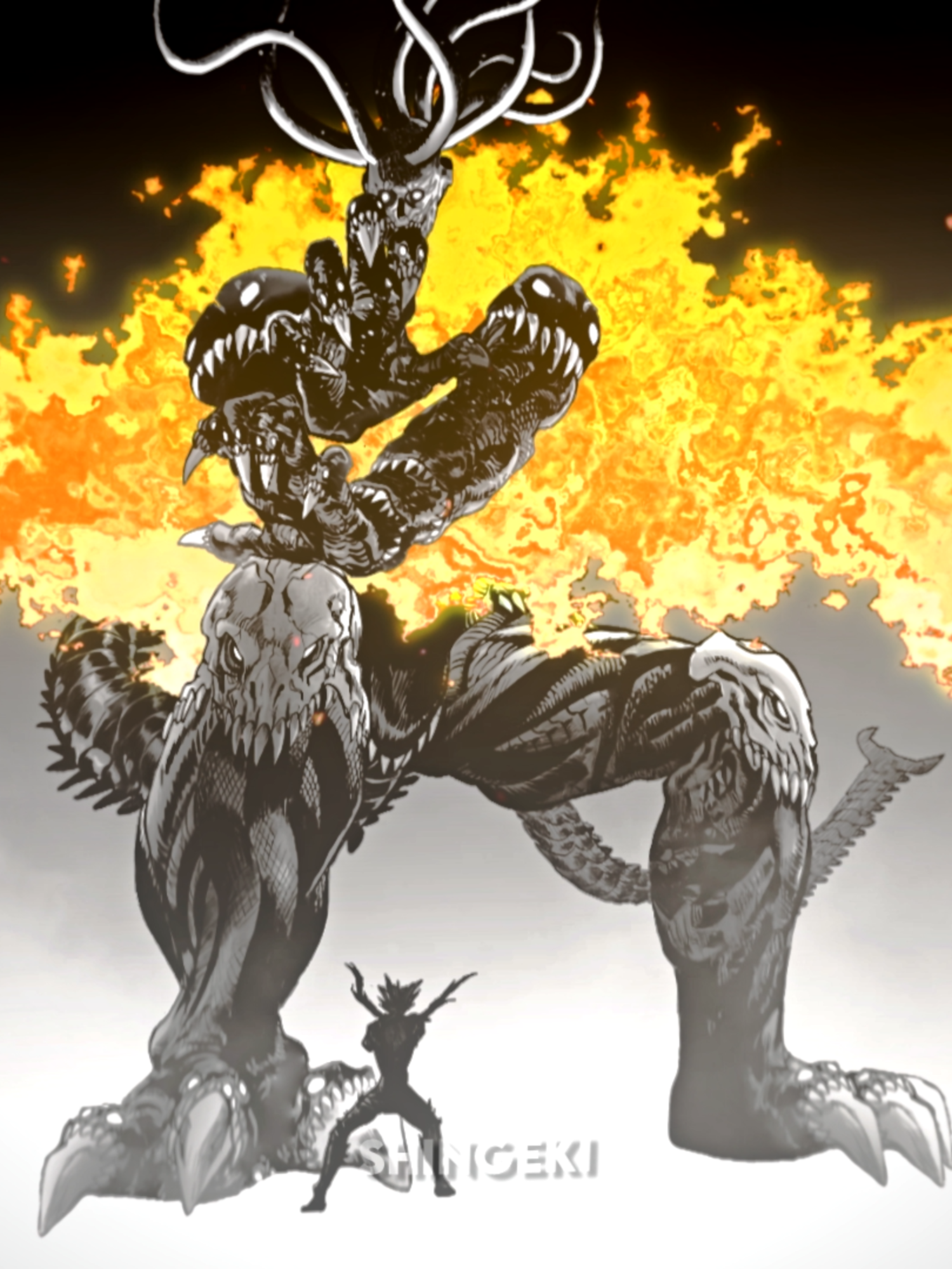 Garou vs Orochi | One Punch Man Edit #onepunchman #opm #edit #saitama #garou