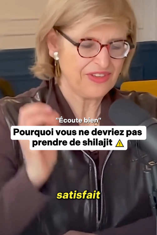 Voici pourquoi vous ne devriez pas prendre de shilajit dans certains cas ❗️⚠️ #fyp #santé #shilajit #nourriture #france 