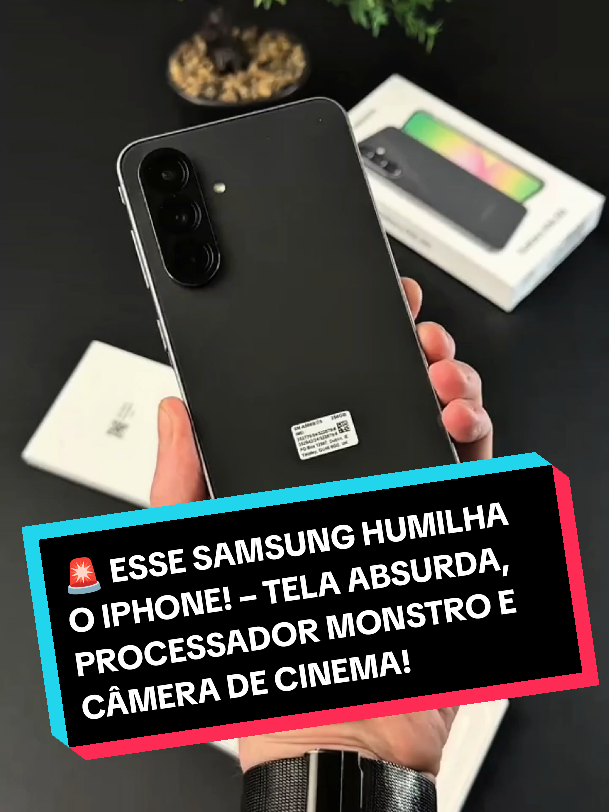 ESSE SAMSUNG HUMILHA O IPHONE! – TELA ABSURDA, PROCESSADOR MONSTRO E CÂMERA DE CINEMA! 🔥 #samsung #galaxy #samsunga56 #a56 #iphone #celular #celulares #2025 #tecnologia #foryoupage #fyp 