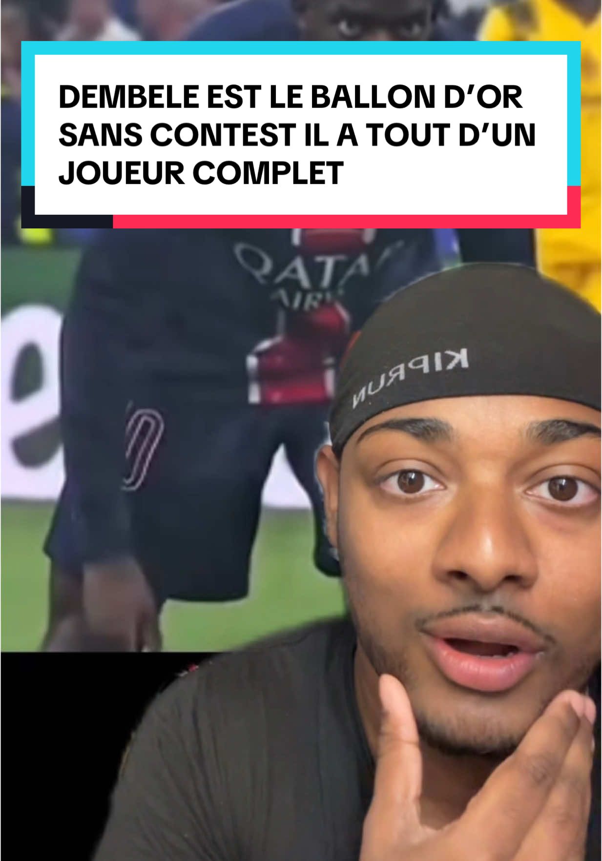 #devinelapersonne #dembele #football #fyp #aura #pourtoi #reaction #ballonfor 