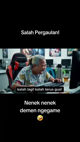 Udah nek, gak usah diladenin...namanya juga bocil 😄😁🤣 #nenekgaul #nenekviral #gameviral #salahpergaulan #gamefyp #gametok #nenekbarbar 