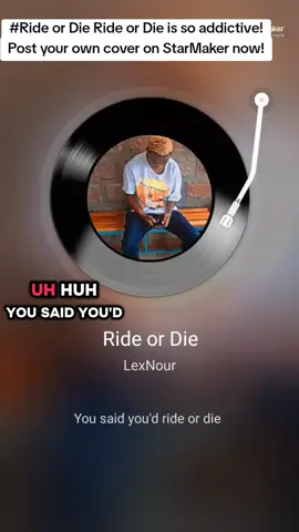 #Ride or Die Ride or Die is so addictive! Post your own cover on StarMaker now!#StarMaker #hashtagstrategy, #tiktokgrowth, #contentcreator, #socialmedia, #viralcontent  #musics #kochprxnce 