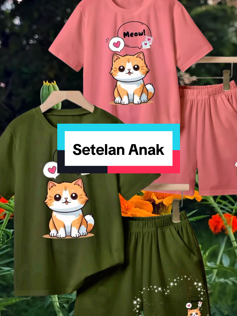 cari setelan kaos anak untuk dipakai harian dirumah yang harganya ramah dikantong?setelan pendek anak ini pilihan pas bunda bahan semi katun bakalan nyaman dipakai sikecil usia 3-10 tahun! #setelananak #setelan #setelanpendekanak #setelananakperempuan #setelananaklaki #setelanhariananak #onesetanak #setanak #setanakcowok #setanakcewek #setelanmotif #pakaiananak 