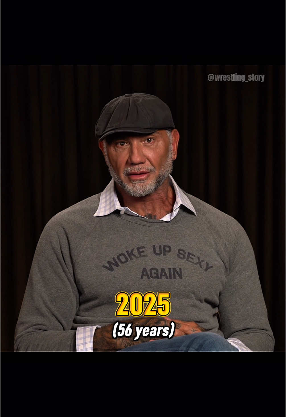 The Story of Batista (Dave Bautista) 🌟 #batista #davebautista #evolution #wwefan #wrestletok #wrestling #wrestler #WWE #nostalgia 